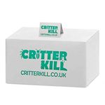 CritterKill Spider Trap 150 Pack - Spiders And Crawling Insect Killer Traps - Child And Pet Safe - Eco Friendly