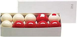 Aramith 2-1/8" Standard Bumper Pool Balls, Complete 10 Ball Set