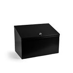 Lockable Parcel Box For Secure Deliveries - Heavy Duty British Steel - Powder Coated Finish - All Types Of Parcels - Weather Resistant - Rust Free - Locked or Unlocked Versions Available