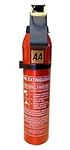 AA 950g Fire Extinguisher AA1547 - Uses BC Powder Small Fires - Lightweight Easy To Use UK Made 5 Year Warranty