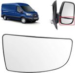 Right Side, UK Driver Side Offside Lower Wing Mirror Blind Spot Glass FOR FORD TRANSIT MK8 1855102, BK2117A700AB