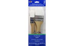 Plaid Nylon Chip Brush Set, 44289 White