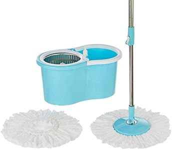 Presto! Spin Mop, Oval Bucket with Steel Basket, 2 Refills