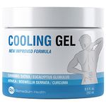 Remedium Health Active Hemp Cooling Gel Natural Formula for Joints, Muscles, Neck, Back, HIPS, and Knees. Cools and Refreshes. Rich in Natural Extracts. (250ml)