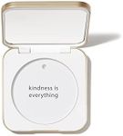 jane iredale Refillable Compact | Aluminum Shell & Magnetic Closure | Interior Mirror for On-The-Go Use | Compatible with all Powder Refills | White