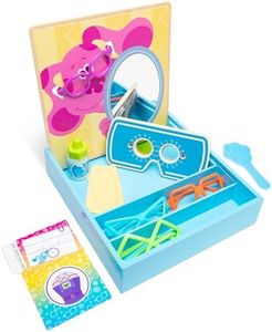 Melissa & Doug Blue’s Clues & You! Time for Glasses Eye Doctor Play Set | Role Play Toy for Kids | 3 and above | Boys or Girls | FSC-Certified Materials