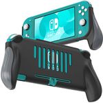 JUSPRO Grip Compatible with Nintendo Switch Lite, Ergonomic Comfort Handheld Protective Gaming Case Portable Cover Accessories for Nintendo Switch Lite
