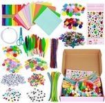 Crafts Supplies Kit for Kids and To