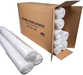 Standard Flooring Underlayment -Bestlaminate - 2mm - White - Bundle: 1000 sq.ft (10 Rolls x 100 sq.ft Each)