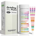 Water Testing Kits for Drinking Water: 125 Strips 16 in 1 Drinking Water Test Kit, TESPERT Water Test Strips with Hardness, PH, Mercury, Lead, Iron, Copper, Chlorine, Cyanuric Acid