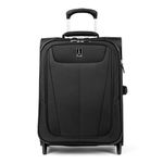 Travelpro Maxlite 5 Softside Lightweight Expandable Upright Luggage, Black, Carry-On 20-Inch