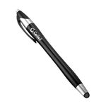 Cellet Black Touch Screen Stylus Pen and Ink Pen Combo Compatible to iPhones, iPads, iPad Air, iPad min, iPad Pro, Samsung Galaxy Tablet and All Smartphones (3 Pack)