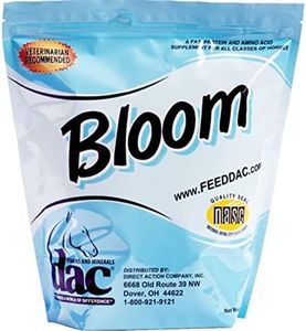 DAC Bloom 5 lb Horse Weight Gain Calorie Hoof Skin Coat Fat Supplement