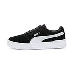 PUMA Women's Carina Sneakers, Puma Black- White, 6 UK