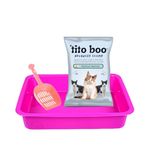 Tito Boo Cat Litter Pro Essentials (Cat Litter Starter Kit - Jasmine)