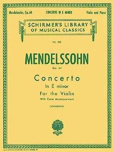 Concerto in E Minor, Op. 64: Schirmer Library of Classics Volume 235