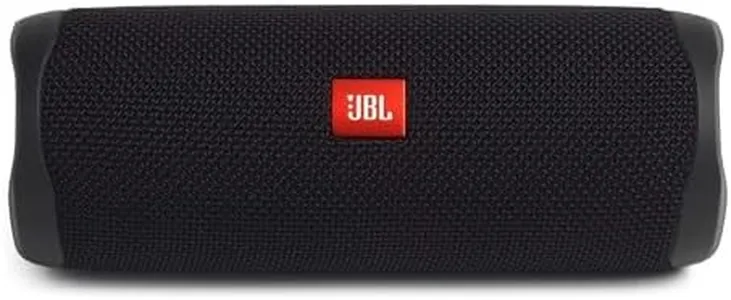 JBL FLIP 5, Waterproof Portable Bluetooth Speaker, Black, Small