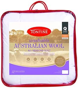 Tontine Washable Australian Wool Quilt, Single, White