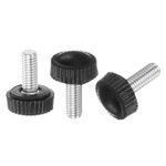 Male Knurled Knobs