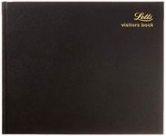 Letts Company Visitors Book - Black