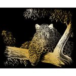 Royal Brush Gold Foil Engraving Art Kit, 8-inch by 10-inch, Spotted