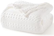 PHF 100% Cotton Waffle Weave Blanke