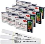 U.S. Art Supply - Empty Fillable Blank Paint Touch Up Pen Markers (Set of 72) - Fill with Your Own Art Acrylic, Oil and Water Base Paint, Auto Painting Clear-Coat