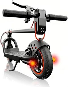 UrbanFish U7 Electric Scooter for Adults and Teens, 35KM Range, 500W Motor, 35KM/H Top Speed, 8.5" Tires, Foldable Commuter Scooter with Built-in Turn Signals, Dual Brakes & App Control