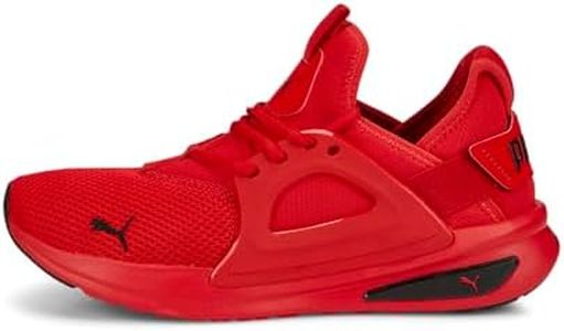 PUMA Unisex Adults Softride Enzo Evo Sneaker - High Risk Red/Black - US-7.5
