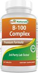 Best Naturals B 100 Complex 120 Tablets (120 Count (Pack of 1))