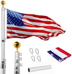 14 Gauge 20FT Telescoping Flag Pole