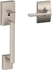 Schlage FE285 619 LAT CEN Lower Half Handleset, Satin Nickel