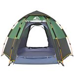 Hewolf Waterproof Instant Tents for Camping - 2-3 Person Easy Quick Setup Dome Pop up Family Tent