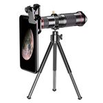 Mabron 48x Hd Mobile Phone Macro Lens Zoom Telephoto Camera Tripod Alloy Telescope for All Smartphones(multicolor)