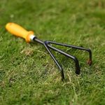 Trustbasket Hand Cultivator for Gardening - Premium Manual Cultivator for Agriculture | Durable Gardening Hand Tools | Grass Picker, Weed Remover & Soil Tiller | Ploughing & Fertilizer Applicator Tool
