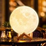 KIFACI Rechargeable Moon Lamp for A