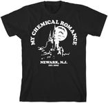 My Chemical Romance Unisex's Standard Haunted Castle T-Shirt, Black