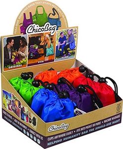 Chico Bag Original Reusable Shopping Bag, Assorted (10 Pieces)