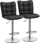 Yaheetech Modern Bar Stools Set of 