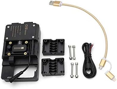 Carrfan Accessori per la Staffa di Navigazione per telefoni cellulari con Caricabatterie USB per BMW R1200GS LC e Adventure S1000XR R1200RS