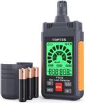 Gas Leak Detector, TopTes PT330 Natural Gas Detector with Audible & Visual Alarm to Locate Combustible Gas Leaks Like Natural Gas, Propane for Home and RV (Includes Battery x3) - Orange