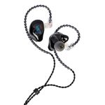 Stagg Professional Dual Driver In Ear Monitors, High Resolution, Sound Isolating, Black