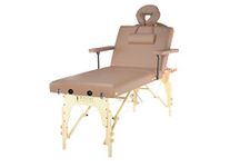 Master Massage 28" Venus Salon Portable Massage Table, Otter, 1 Count