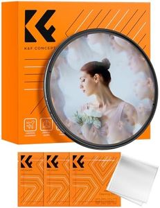 K&F Concept 58mm Kaleidoscope Filter, Special Effects Filter Prism Crystal Glass with Multi Refraction Subjects for Camera Lens