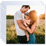 20 Pack 12x12 Inch Scrapbook Page Protectors for 3 Ring Binder Album, Ultra-Clear Photo Sleeves Hold 40 Pictures, Double Side 1 Pocket Photo Pages, Scrapbook Sheet Protector for 12x12 Pictures