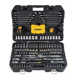 DEWALT DWMT73803 Mechanics Tools Kit and Socket Set, 168-Piece