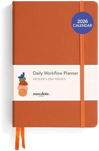 Anecdote 2025-2026 Planner: A Monthly, Weekly & Daily Planner 2025-2026 for Planning Your Success - A5 Size Hardcover Start Anytime and Achieve your Goals - Nutmeg