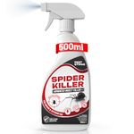 Spider Killer Spray Repellent – Kills on Contact – Fast-Acting Repellent for Indoor & Outdoor Use – All Spider Types – Up to 6 Weeks Protection – Odourless & Stain-Free (500ml)