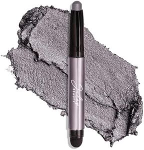 Julep Eyeshadow 101 Cream-to-Powder Waterproof Shadow Stick – Smoky Grey Shimmer – Long-Lasting, Crease-Proof, Medium Grey Shimmer Cream Eyeshadow with Built-in Smudger