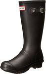 HUNTER Unisex Child Original First Classic Rain Boot, Black, 2 Big Kid US